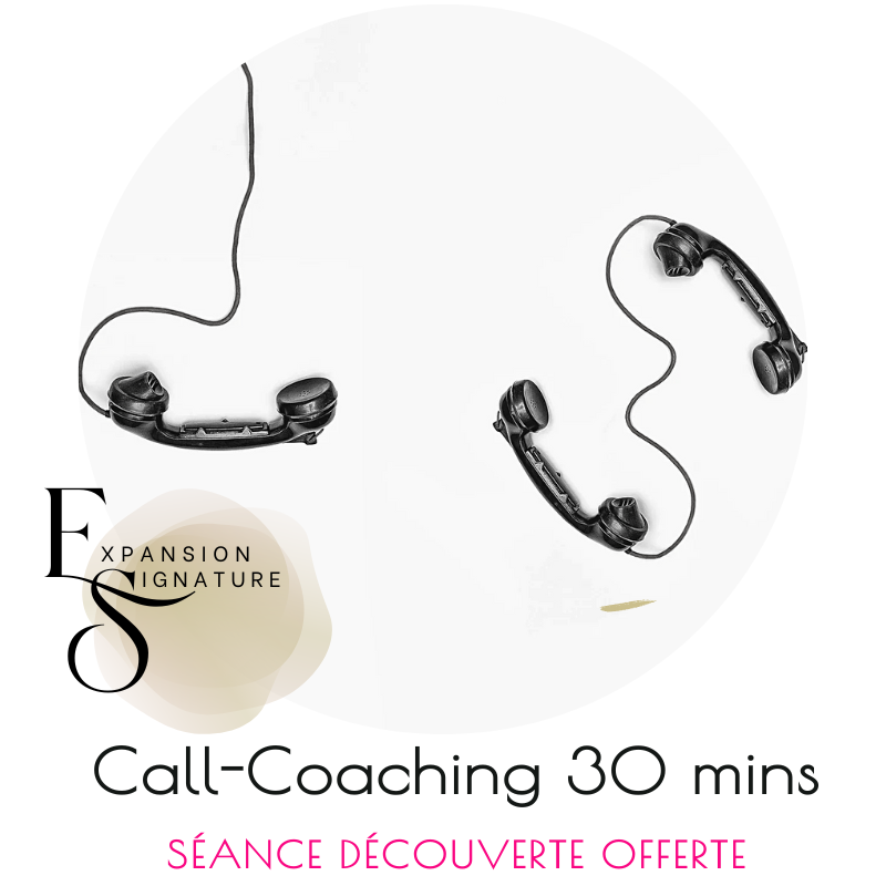 Vous pouvez prendre rendez-vous pour une séance découverte offerte de coaching avec Expansion Signature